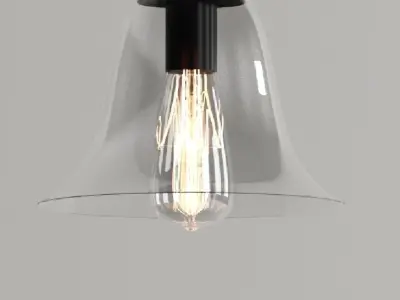 Hanging Lamp LOFT HOUSE P-125 3D model
