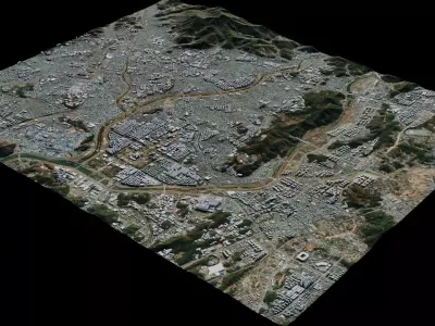 Daejeon - South Korea 3D model