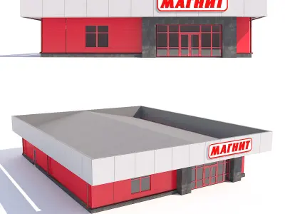 Shopping center  3D model