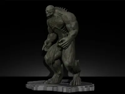 Abomination The incredible Hulk 2008 File STL for 3D Printer  3D print model