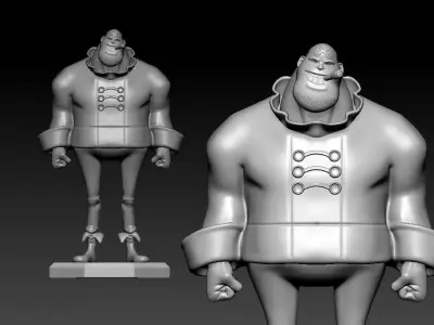 Mugren - Roger Pirates - One piece 3D print model