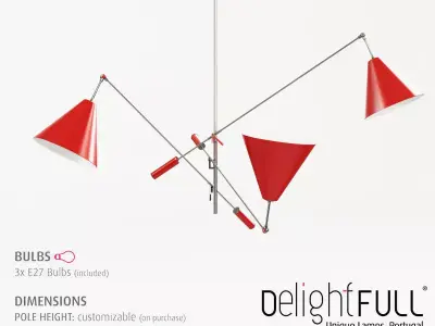 DelightFull Sinatra suspension light 3D model