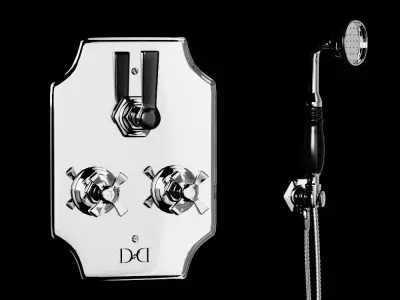 Shower Door 3D model