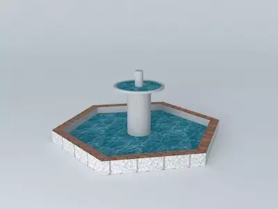 Dominik's Fountain Free 3D model