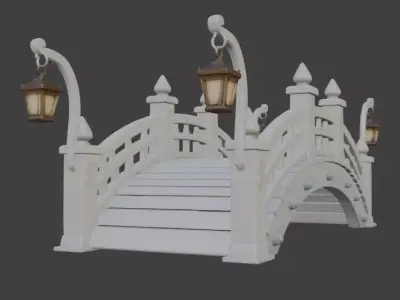 Bridge 3D Model 3D model