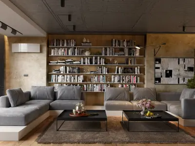 interior 3dsmax scene 3D model