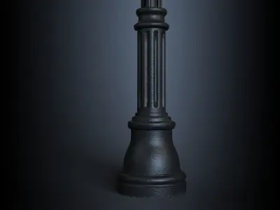 Street lamp AEL AVP series Valiant 3D model
