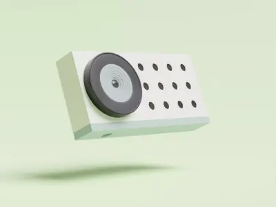 Opal C1 web camera model 3D model