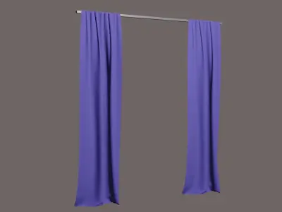 Curtains curtain 3D model