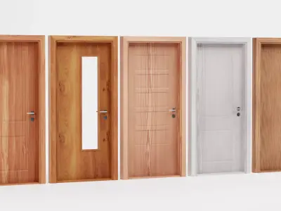 -Interior Doors- 3D model