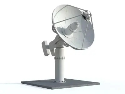 Satellite Dish 3D model