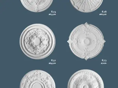 collection Ceiling Medallions 3D model