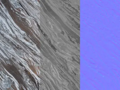 Seamless texture of brown and white marble Texture