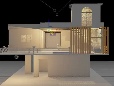  House  Exterior 3D Design Free 3D model