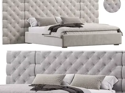 Parigi Tufted California King 3D model