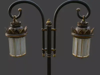 street light 3d model 3D model
