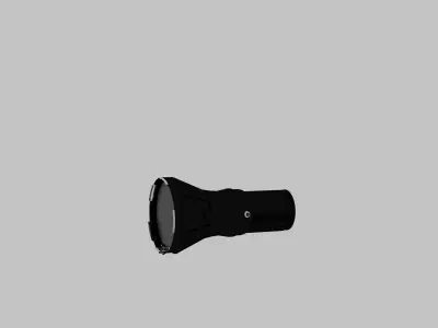 flashlight Free low-poly 3D model