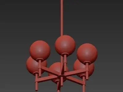 CHANDELIER JADE S 3D model