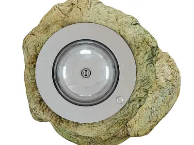 Stone Drinking Fountain 3D model
