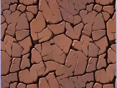 Stylized Ground Seamless Texture Texture 2