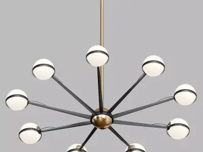 Ace F5306 chandelier 3D model