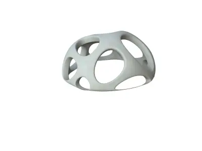 SciFi Cube Object No 54567 Low Poly Shape Low-poly 3D model