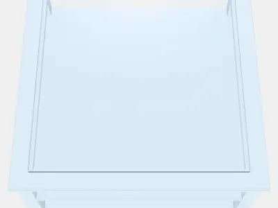 IDANAS Coffee table Low-poly 3D model