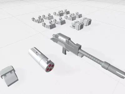 HG Revive RX78 prototype Gundam Conversion Kit  3D print model