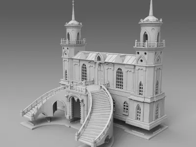 Castle 3D print model order
