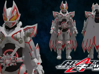 Kamen Rider Geats 9 3D model