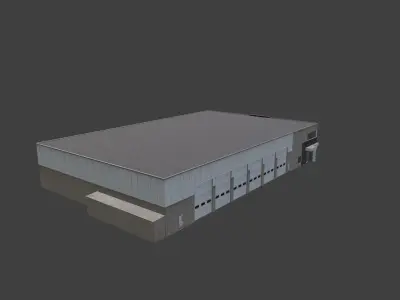 Warehouse 3D model 6
