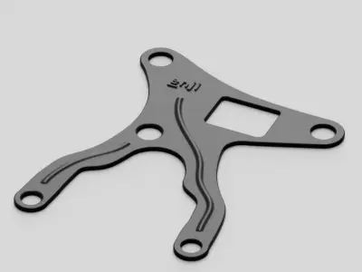 Triumph Street Triple 675 Gauge Bracket for Single Headlight 3D print model