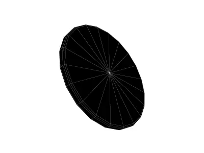 Tea Bread v1 001 Low-poly 3D model