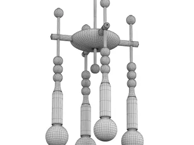 TALISMAN Pendant Light 3D model