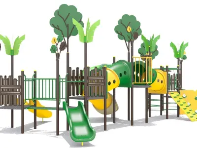 Jungle Playground 3D model