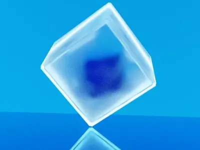 Futuristic Cube Texture