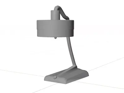 Modern Desk Lamp 3D Model  PBR Textures and realistic Low-poly 3D model