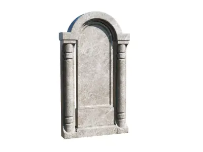 Tombstone Monument 3d model 3D model