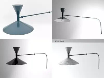 Lampe de Marseille 3D model