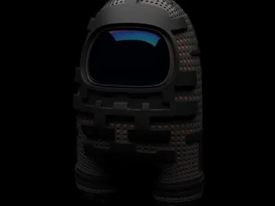 AMONG-US  SCI-FI 3D model