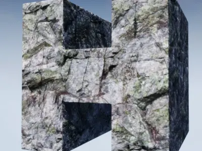 Seamless Customizable Stone Material Pack 112 Texture