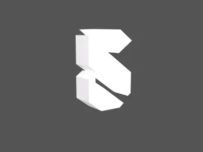 Sci-Fi Number 5 v1 002 Low-poly 3D model