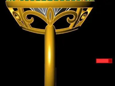 women ring 82 3D print model