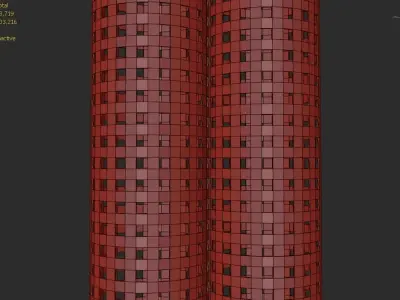 a corner chandelier 3D model