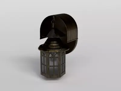 STREET LAMP 3D model 6