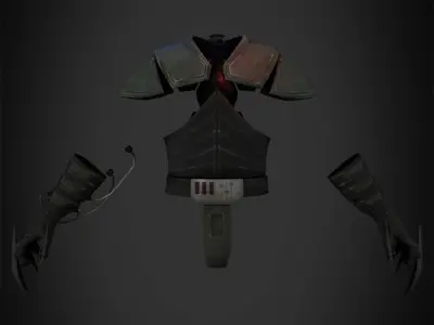 Darth Star Killer Armor for Cosplay 3D print model