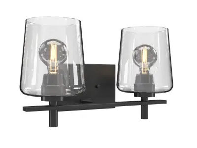 Calais Bath Vanity Wall Light P300361 3D model