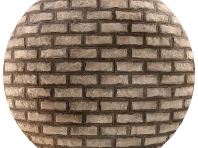 Brick Rockface 03 - Seamless Texture