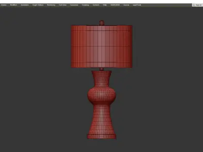 Chelsea House Rockport Beach Table Lamp Low-poly 3D model