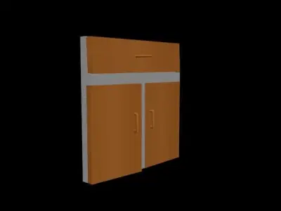 window door 3d model 3D print model